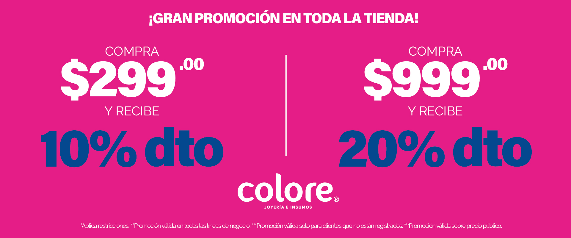 Gran promoci���n toda la tienda